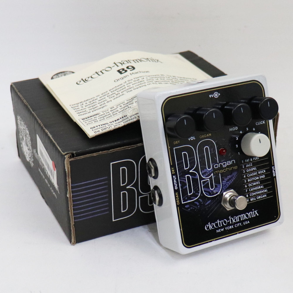 中古 エレクトロハーモニクス B9 Organ Machine オルガンマシーン Ernie Williamson Music - Electroharmonix B9 Organ Machine