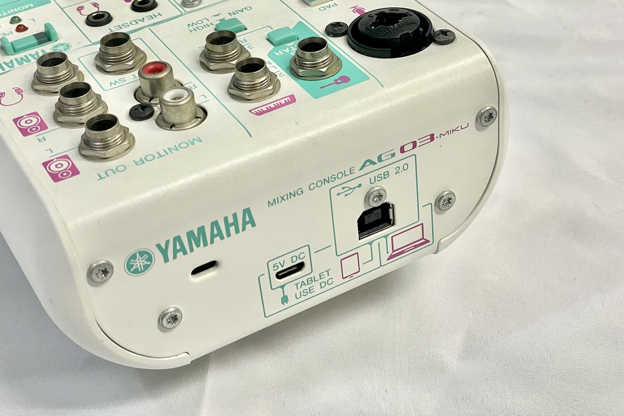 YAMAHA AG03-MIKU EDITION 初音ミク限定モデル（中古/送料無料）【楽器 