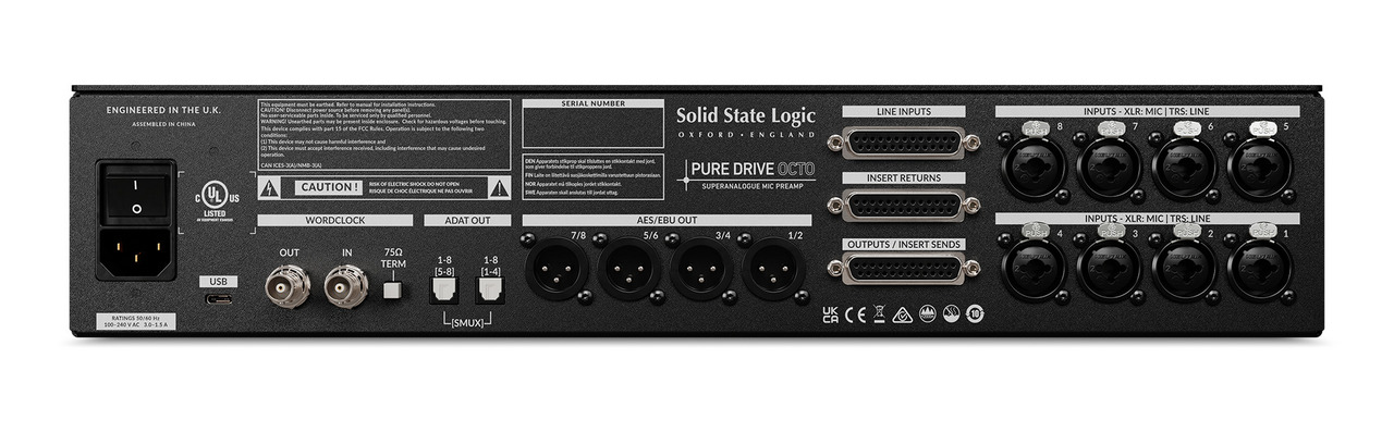 Solid State Logic(SSL) (ソリッドステートロジック)PURE DRIVE OCTO