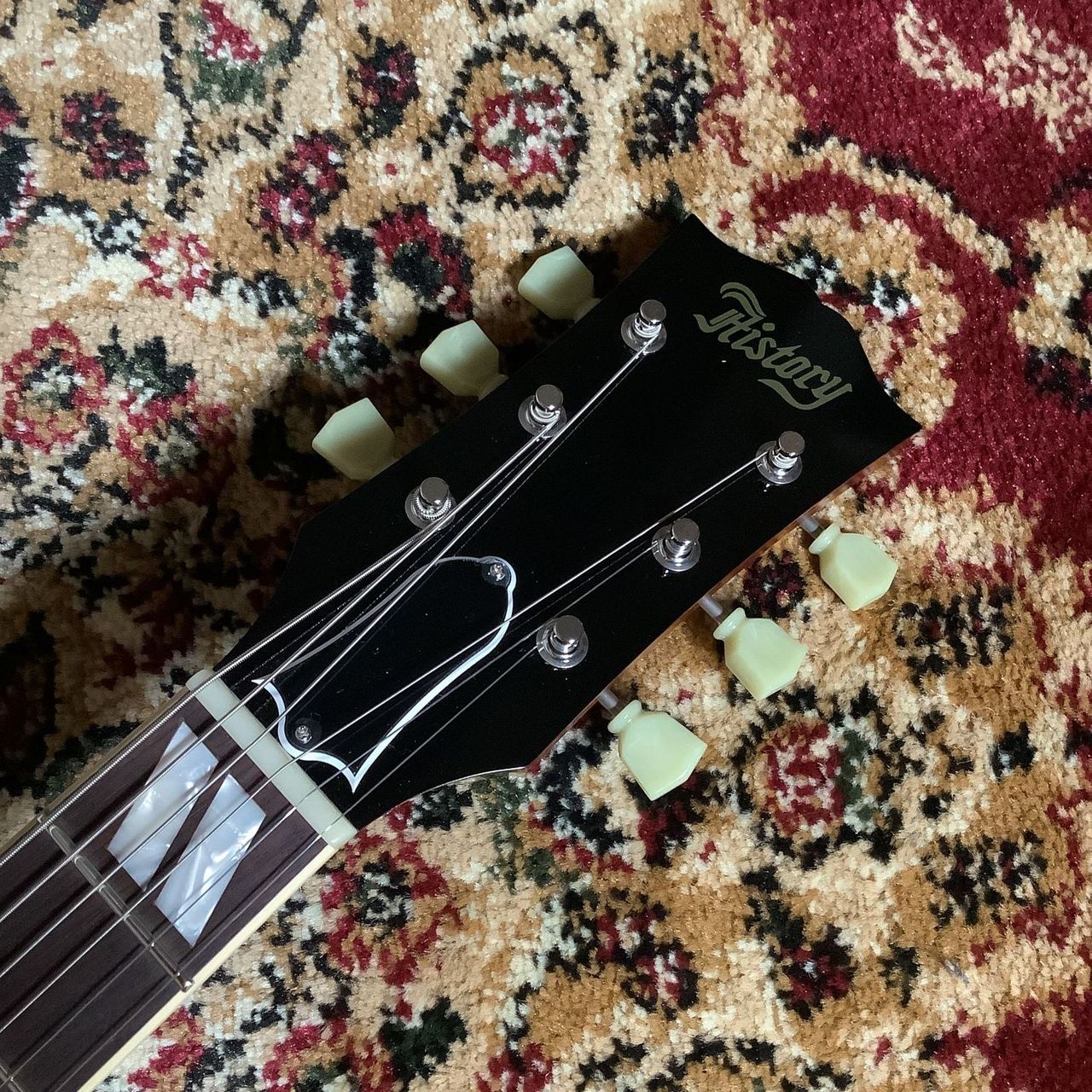 レストア済み　昭和レトロ　日本製　シンボデイ　フルアコ　エレキギター HISTORY ASH-FA VNT フルアコ エレキギター ビンテージ