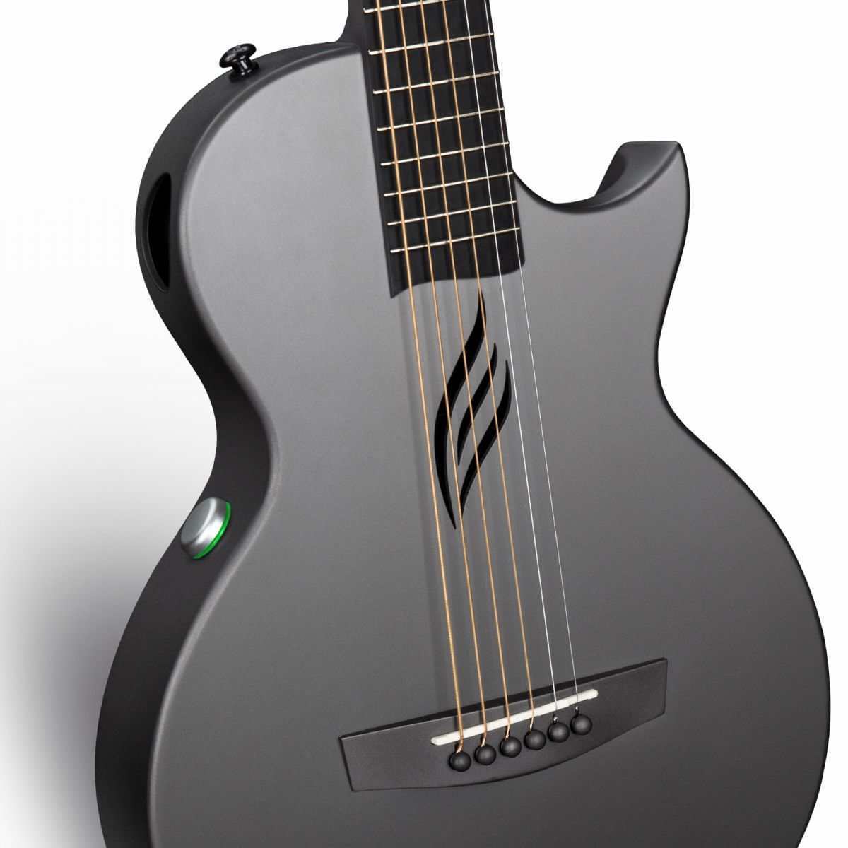 Enya NOVA GO/SP1 White 生音エフェクト 軽量 薄型ボディ ケース付属