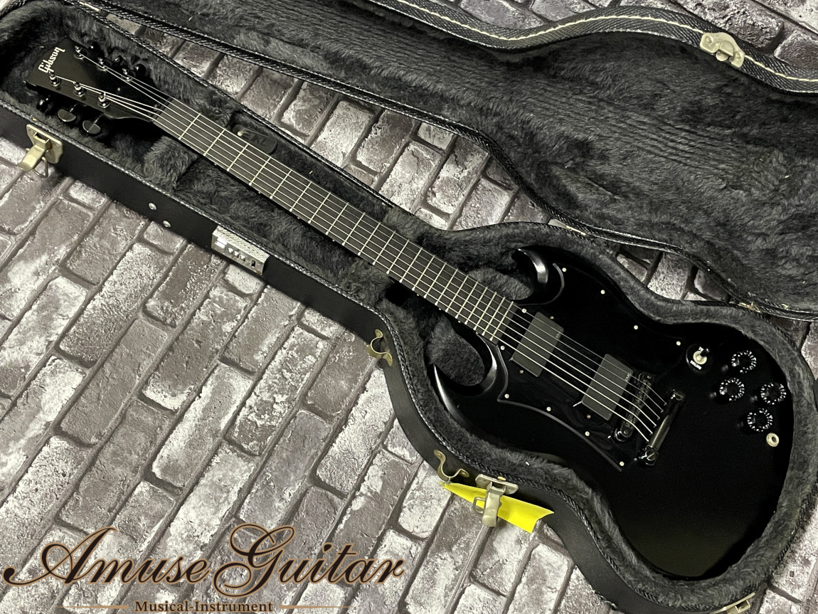 Gibson SG Gothic Ⅱ EMG # ALL BLACK 2006年製【Player's Condition】w/Original  Hard Case 3.25kg（中古）【楽器検索デジマート】