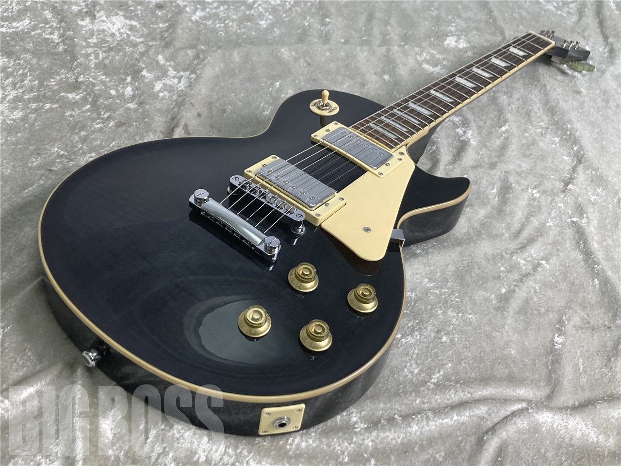 Grassrootsギター【送料無料】ケース付き GrassRoots G-LP-STD ( See Thru Black )（新品/送料無料