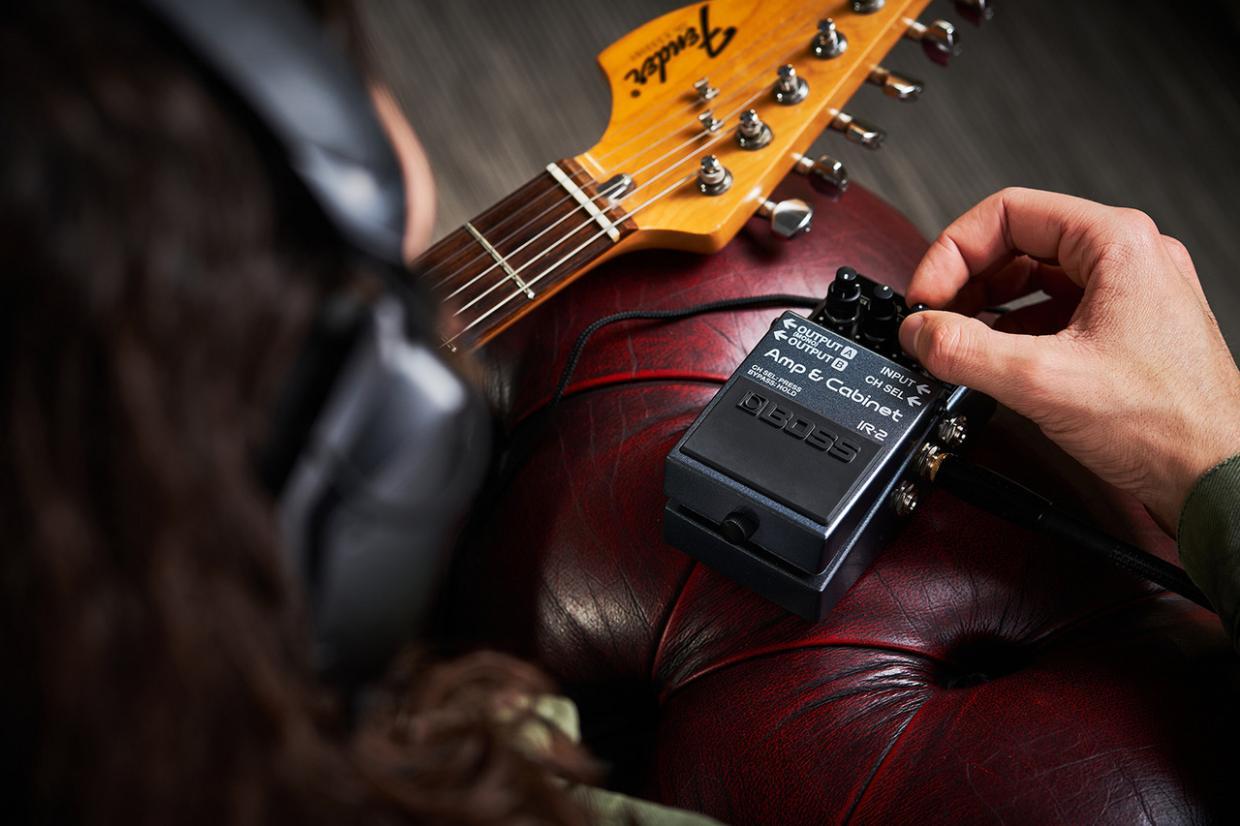 ギター IR-2 Amp&Cabinet ギター IR-2 Amp&Cabinet ボス、新世代ギター・アンプ・シミュレーター