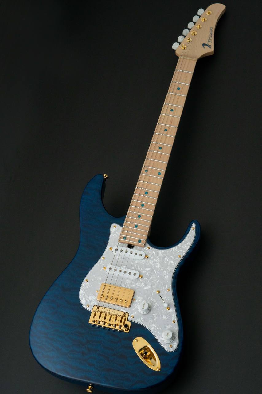 ギター T's Guitars DST Classic-24f T's Guitars DST-Classic 24 w/Master Grade Quilt Maple -Trans