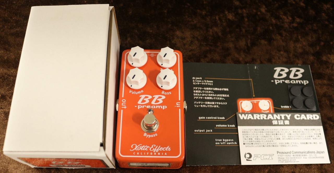 Xotic BB Preamp Ver1.5 #BBP-41579【送料無料】【即納可能】【TS系