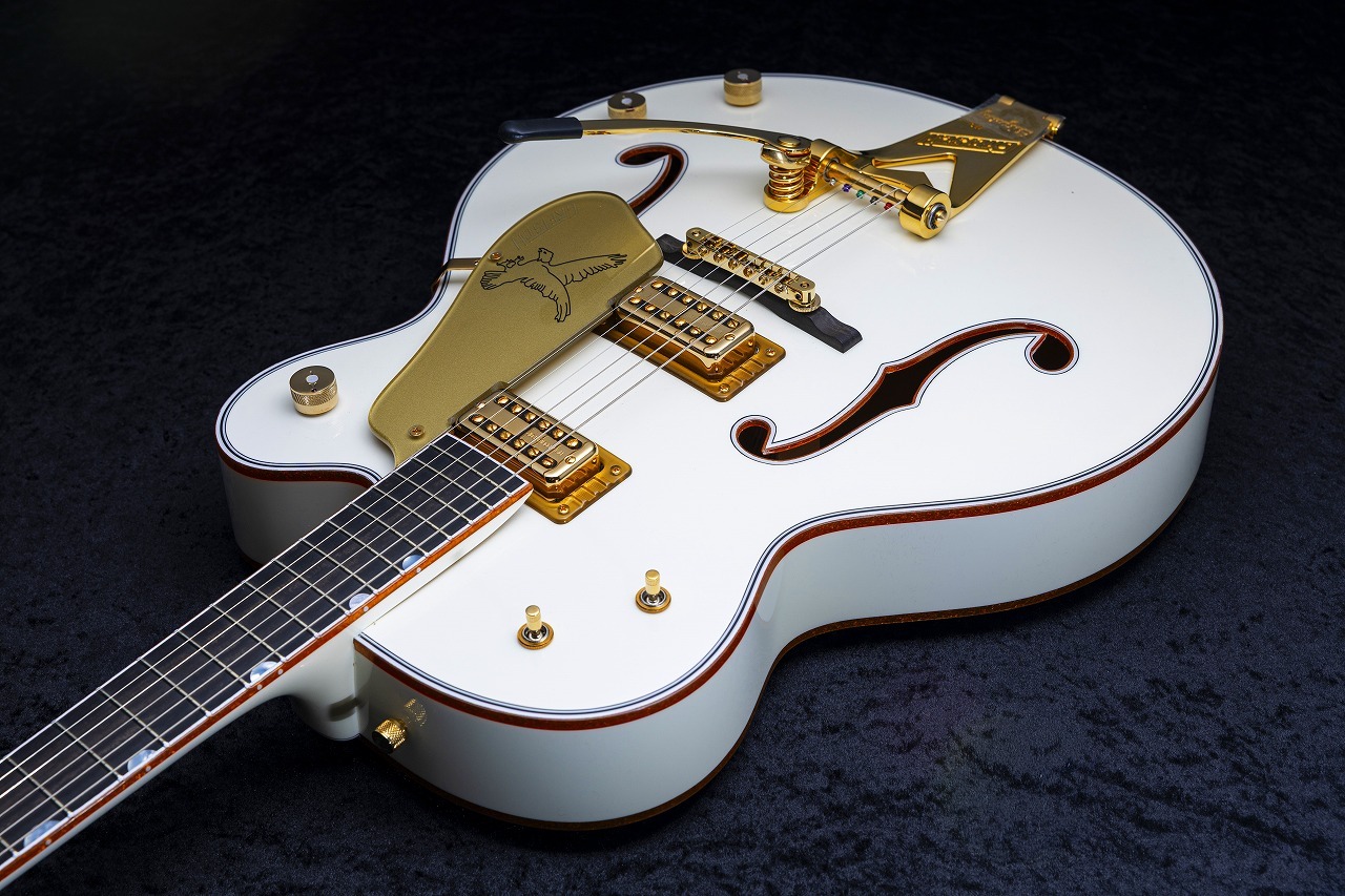 Gretsch USA Custom Shop G6136CS 1959 White Falcon NOS Build by