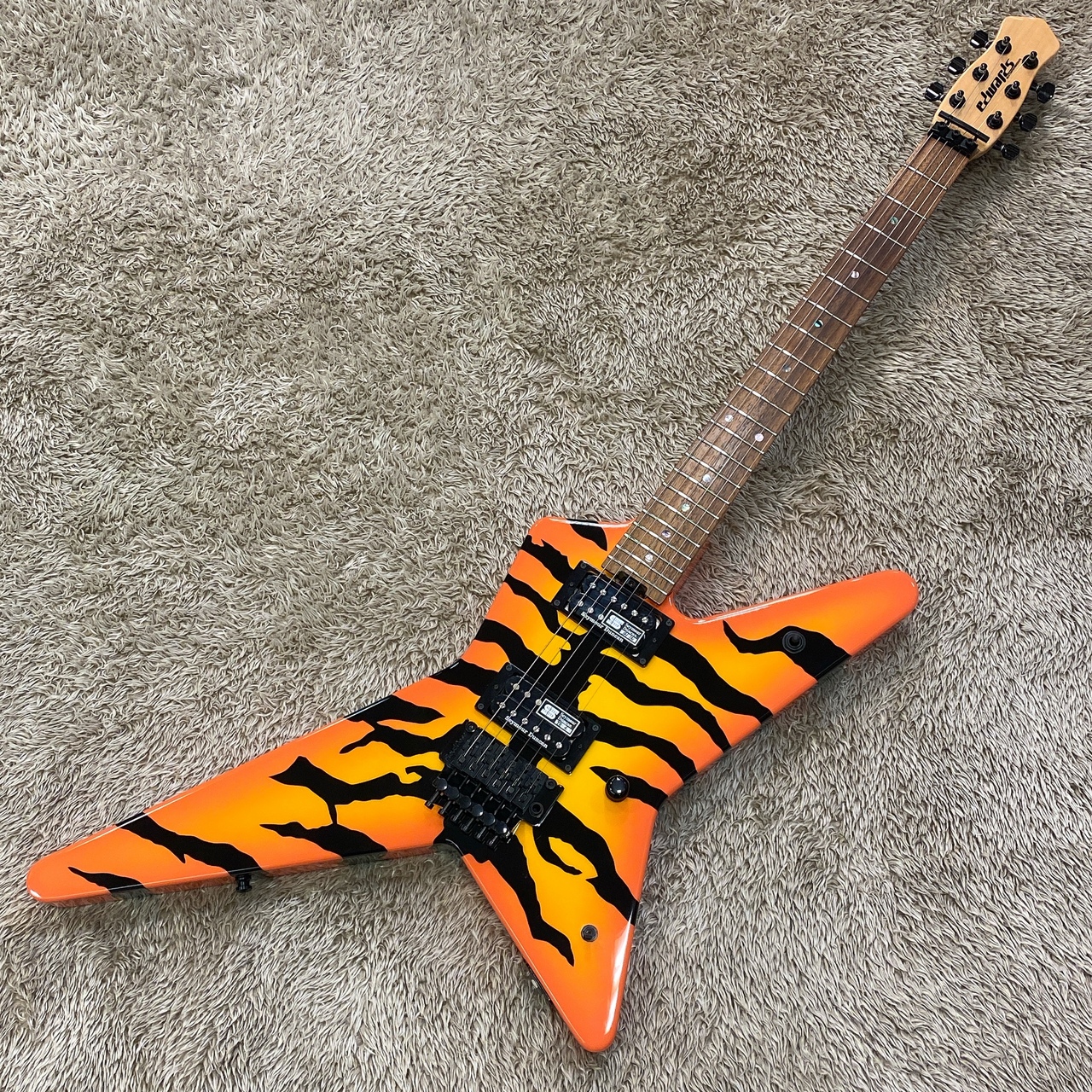 美品)EDWARDS E-RS-160R Orange Tiger Random Star ランダムスター