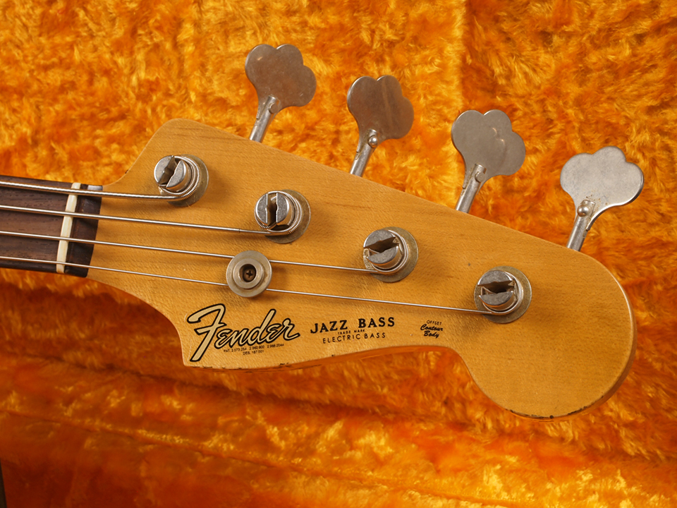 Fender Custom Shop 1961 Jazz Bass Heavy Relic / Aged Shorline Gold 