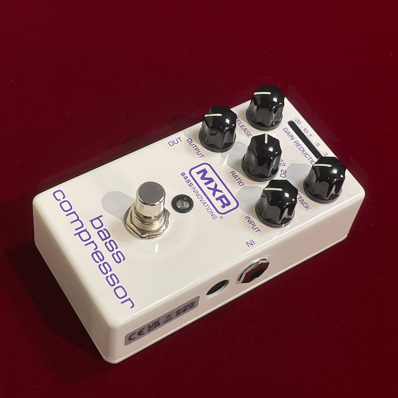 MXR M87 BASS COMPRESSOR ベースエフェクター MXR M87 Blackout Series ベースエフェクター コンプレッサー