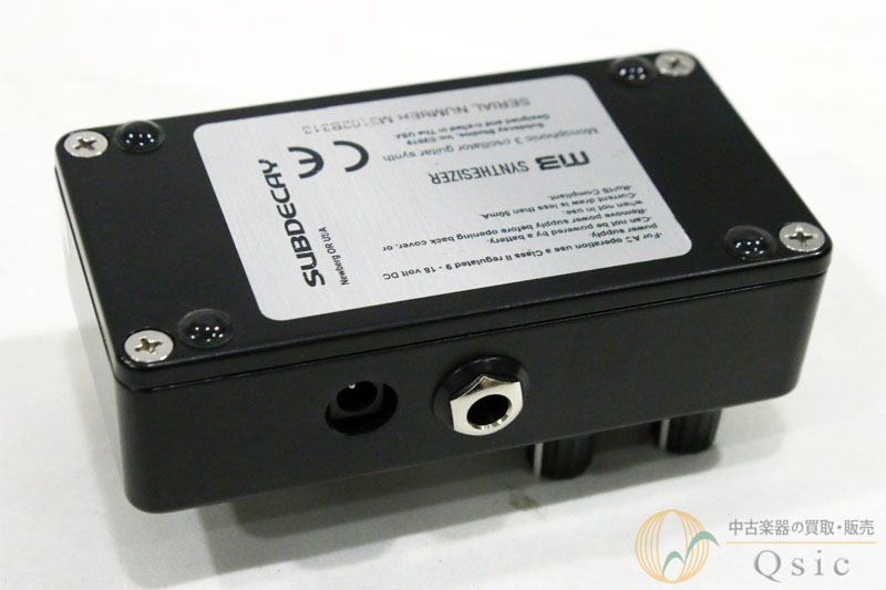 Subdecay M3 Monophonic 3 Oscillator Guitar Synth [PL079]【神戸店  
