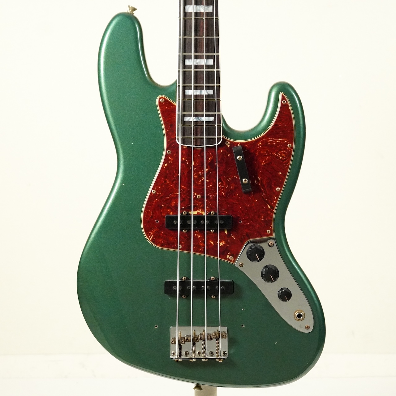 Fender Custom Shop 1966 Jazz Bass Journeyman Relic -Aged Sherwood