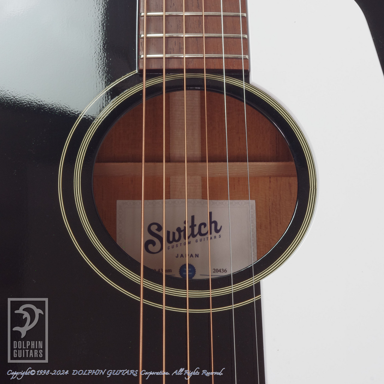 SWITCH RSD-45 All Black 43mm (Torrefied Adirondack  Spruce)【デモ動画掲載】（新品）【楽器検索デジマート】