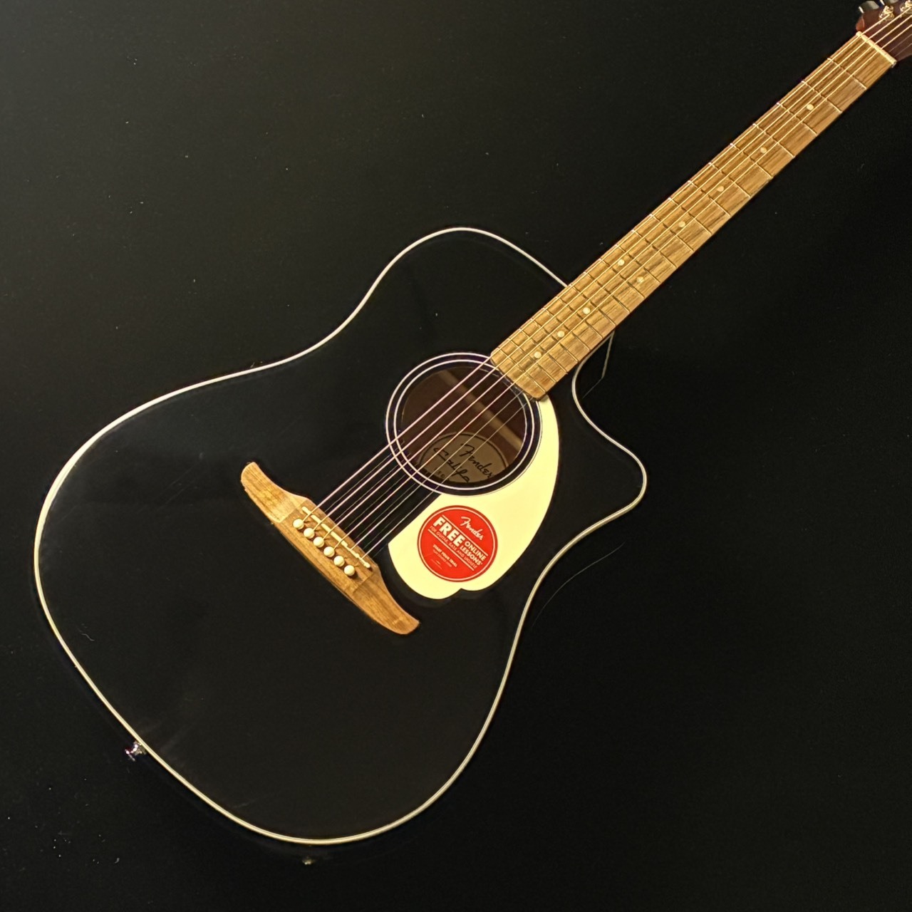 Fender California Standard Redondo CE Black エレアコギター