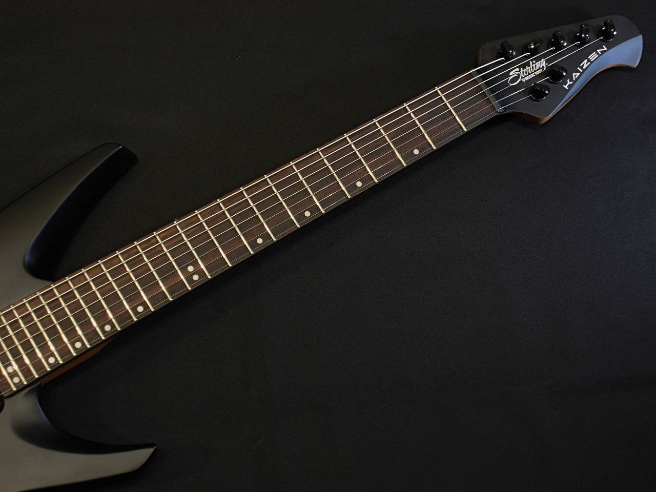 Sterling by MUSIC MAN KAIZEN7 / STEALTH BLACK【新商品 !! 】【7弦