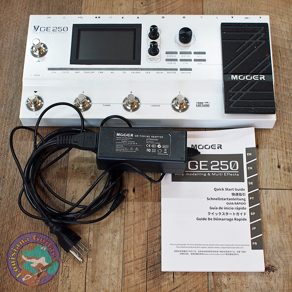 MOOER GE250 Amp modelling & Multi Effects（中古）【楽器検索