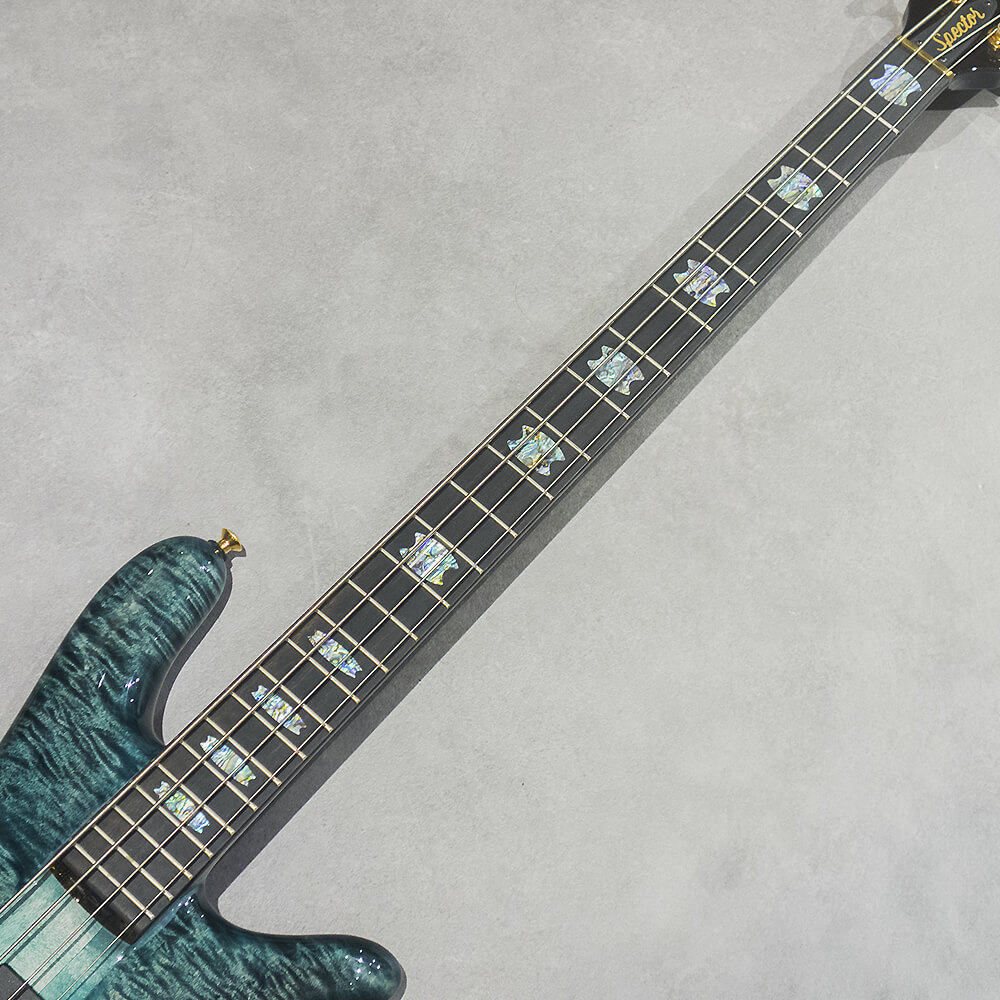 Spector NS-2 QM/SW M/EB EMG PJ Green Black Fade High Gloss【分割48