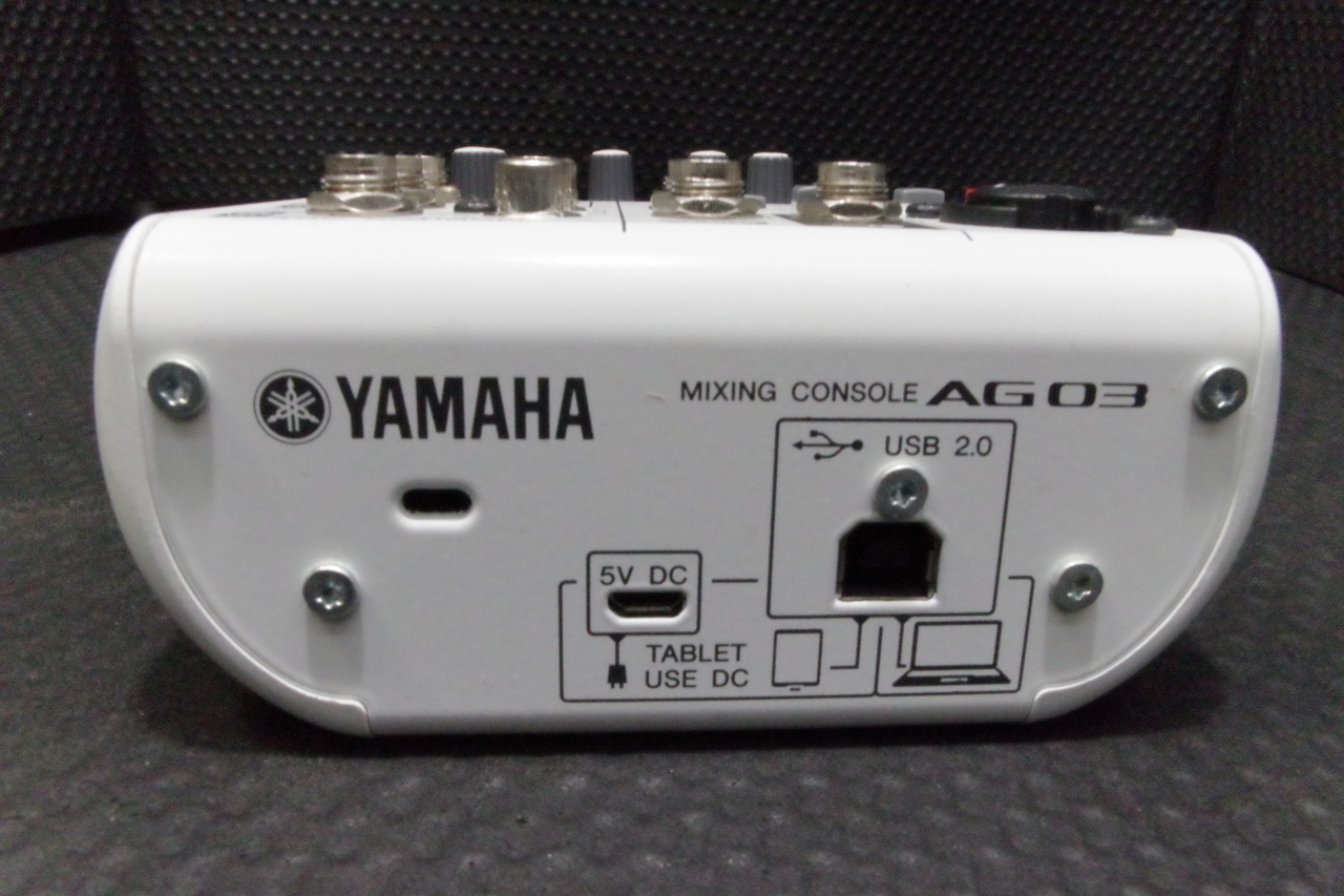 YAMAHA YAMAHA ヤマハ AG-03 オーディオインターフェース ウェブ