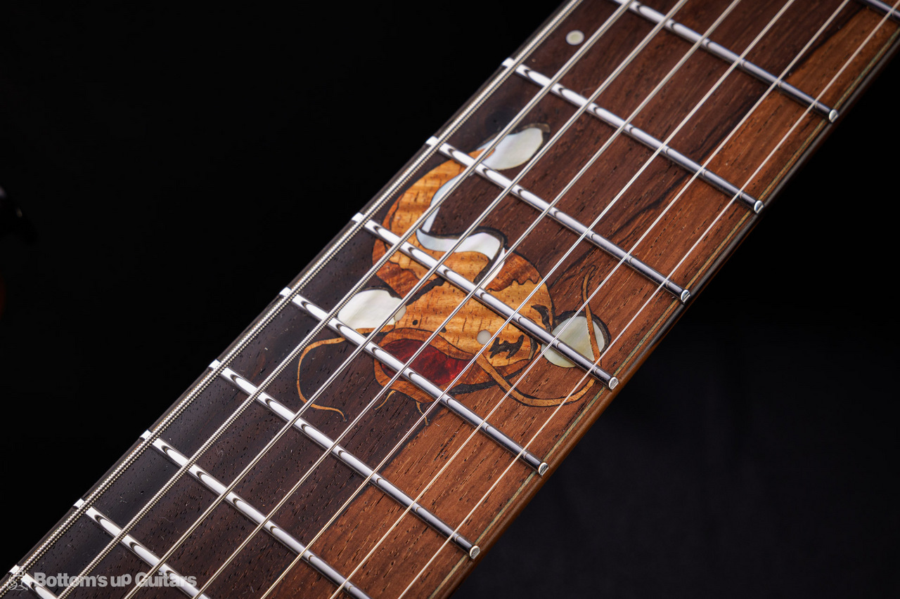 Altero Custom Guitars Vuoto diverso Sette 【ハカランダネック