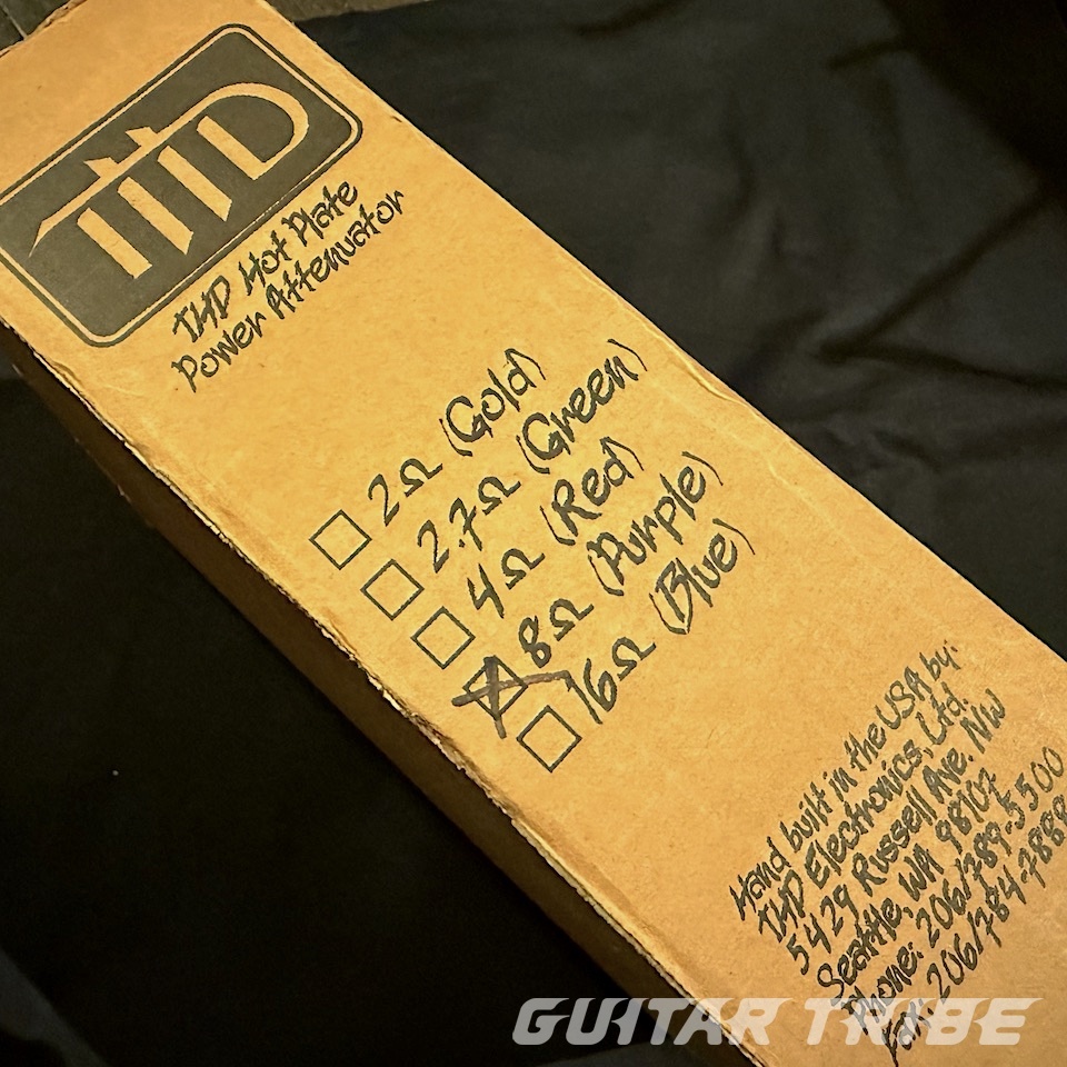THD Hot Plate 8Ω ②アッテネーター THD Hot Plate Attenuator 8 Ω Ohm Volume Control Load Box Amp