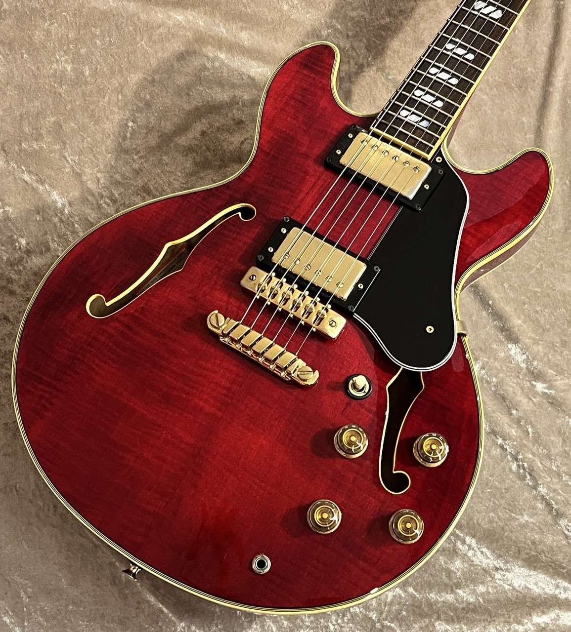 グレコ ヴィンテージ ギター SV-800 セミアコ ワイン Greco Greco SV-800 1979年製 セミアコースティックギター