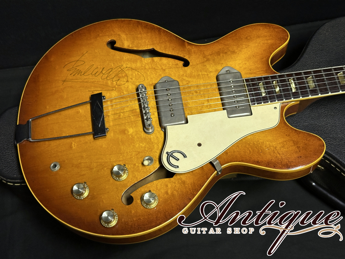 Epiphone E-230TD Casino 1965 Royal Tan /Hi-Grade Wood w/Signed