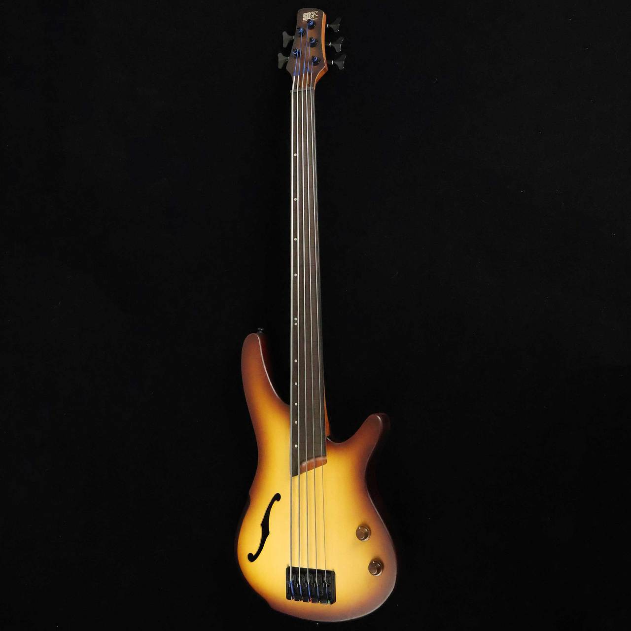Ibanez SRH505F 5弦 フレットレスベース　5弦べース Amazon.com: Ibanez SRH505F Fretless - Natural Browned Burst