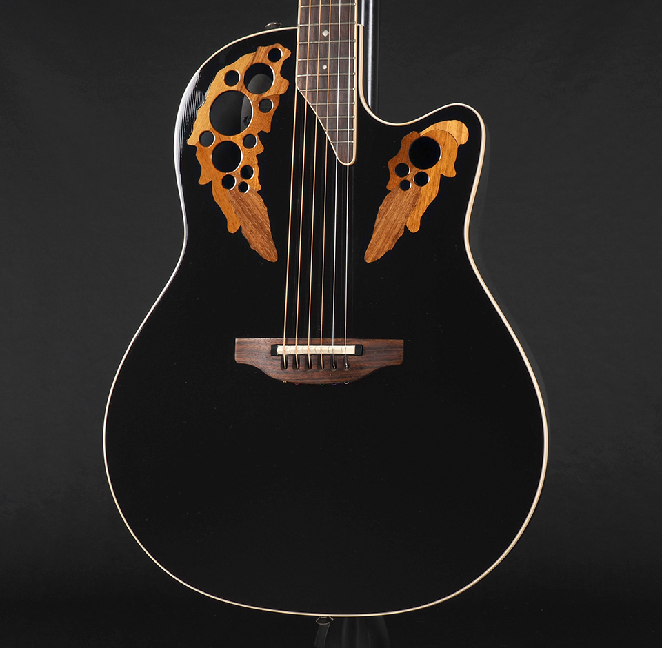 時間限定値下げ　Ovation Elite LX 1868LX オベーション Ovation 6868LX Standard Elite LX ~Black~ Made in USA（中古