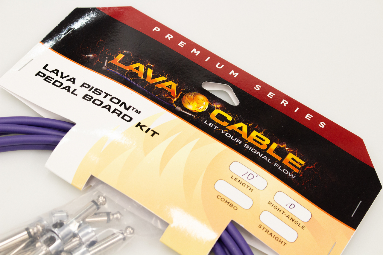 LAVA CABLE SOLDER-FREE KIT R/A PISTON PLUGS (10) 10FT MINI