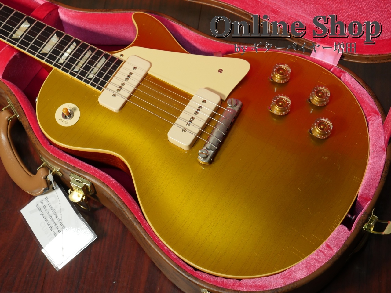 Gibson Custom Shop 2022 Murphy Lab 1954 Les Paul Goldtop Reissue