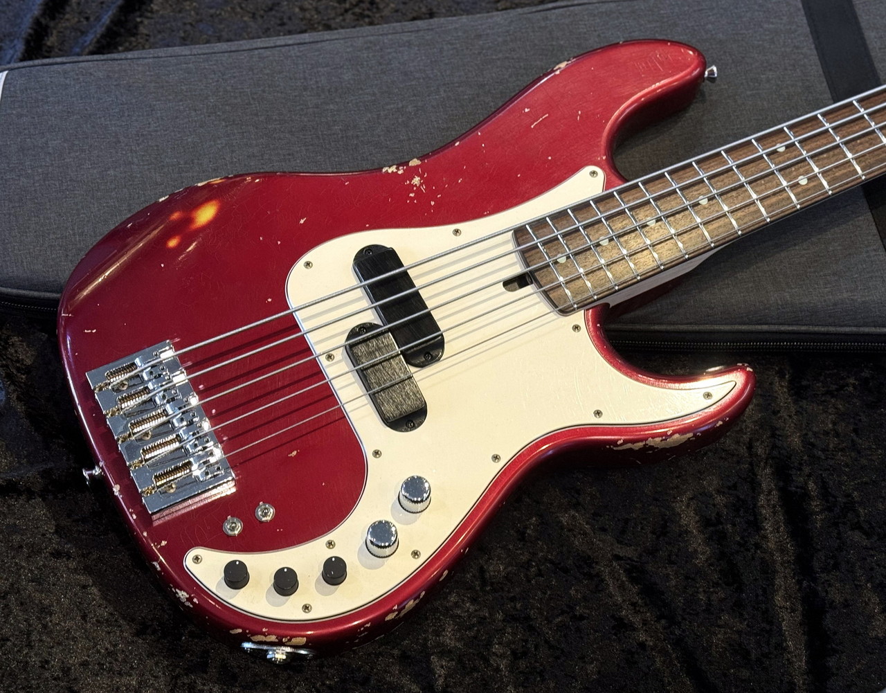 Xotic XP-1T 5st #242 - Dark Candy Apple Red/MH, Medium Aged（新品