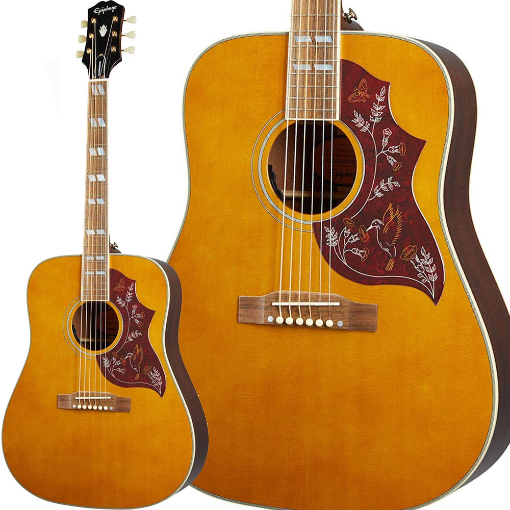 【美品】Epiphone Masterbilt Hummingbirdオール単板 美品】Epiphone Masterbilt Hummingbirdオール単板 - メルカリ