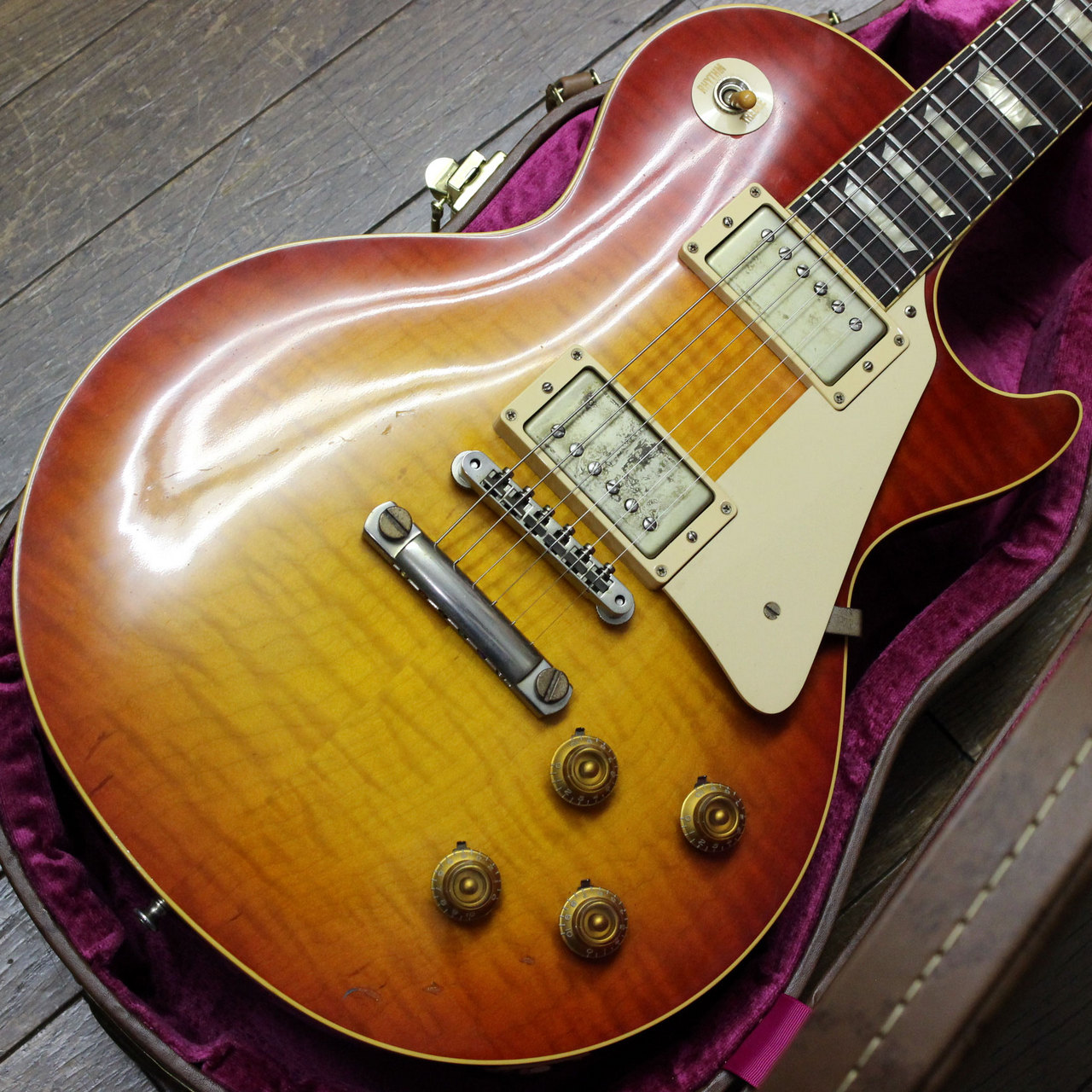 Gibson Custom Shop Historic Collection 1958 Les Paul VOS Standard Figured Top Sunburst 2016년식 사진 2