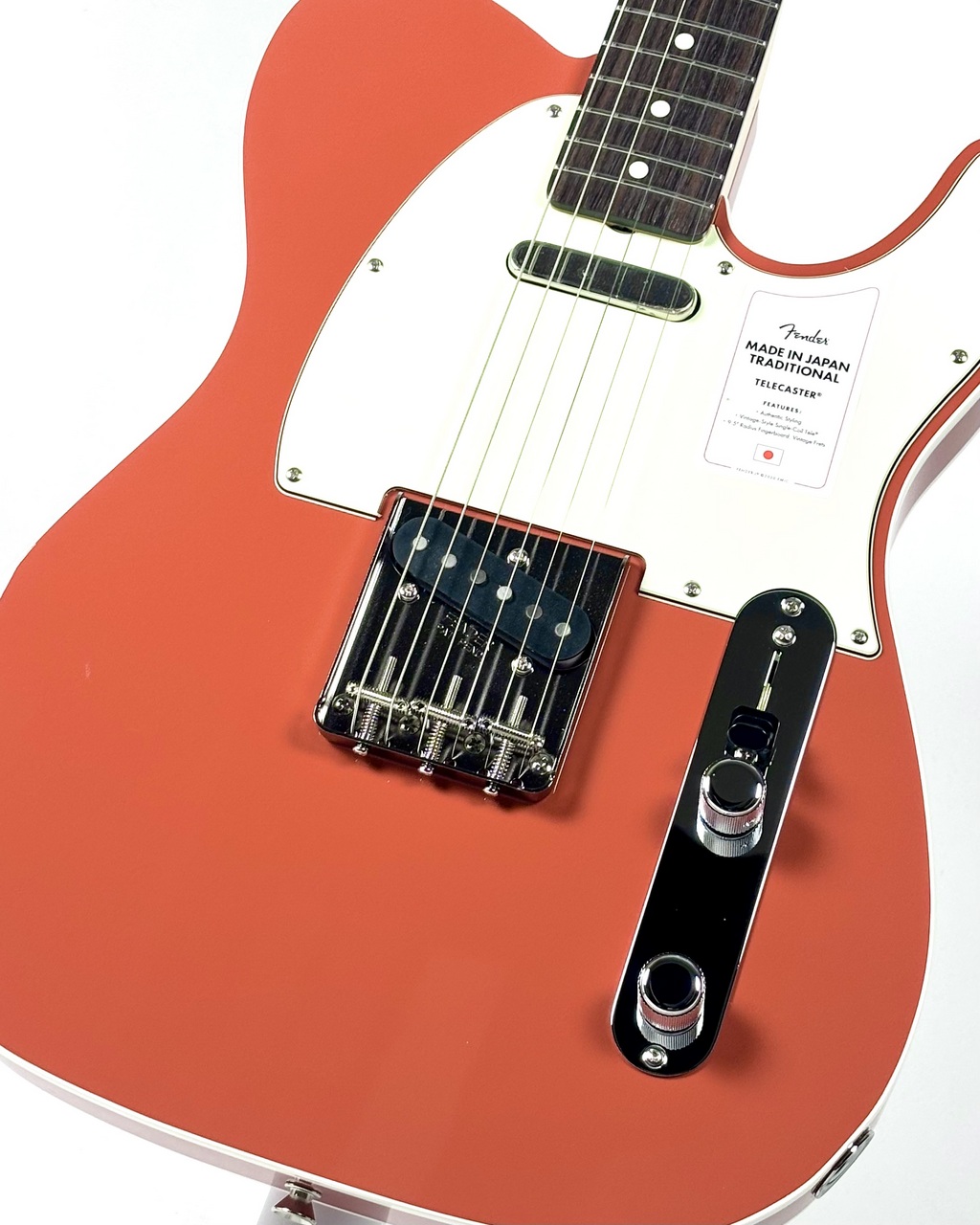 Fender Made in Japan Traditional 60s Telecaster Custom -Fiesta Red