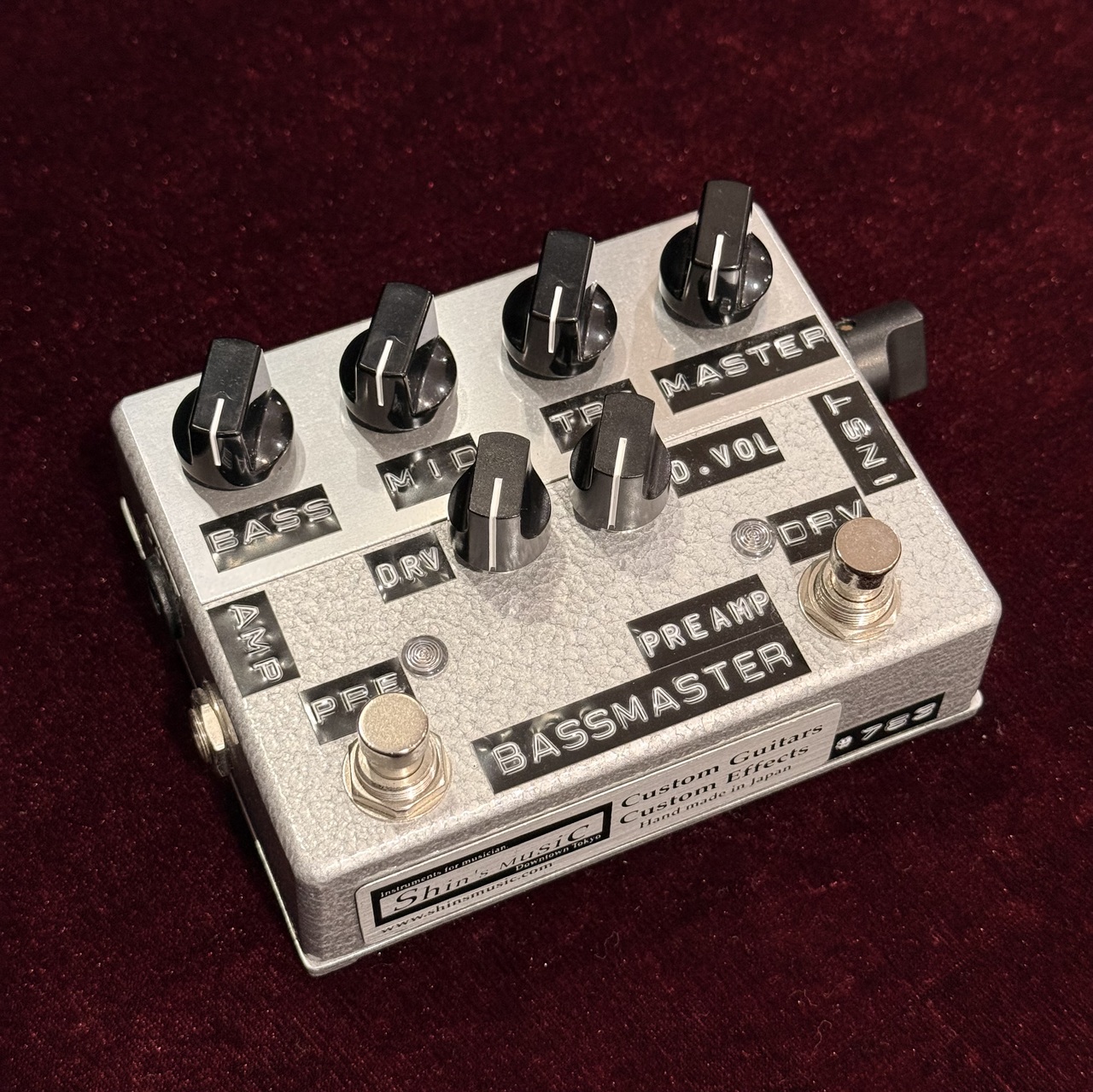Shin's Music Bass Master Preamp（中古）【楽器検索デジマート】