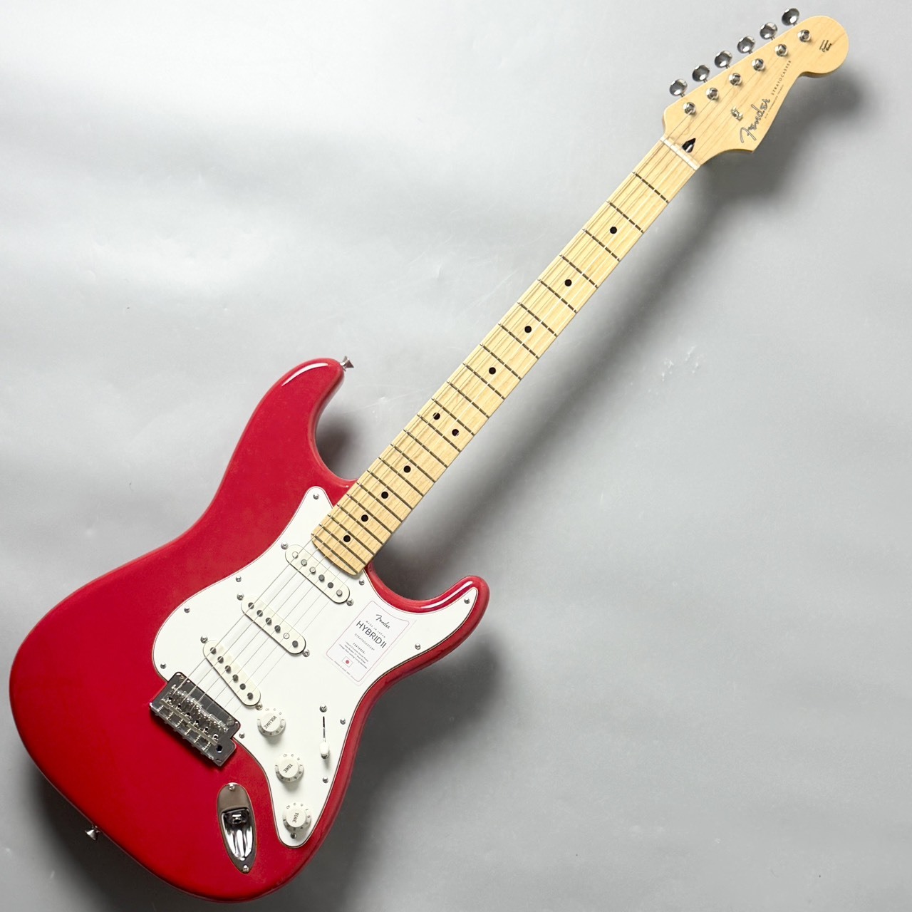 Fender Made in Japan Hybrid II Stratocaster RW -Modena Red