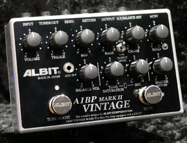 ALBIT A1BP VINTAGE MARK II BASS PRE-AMP（新品）【楽器検索