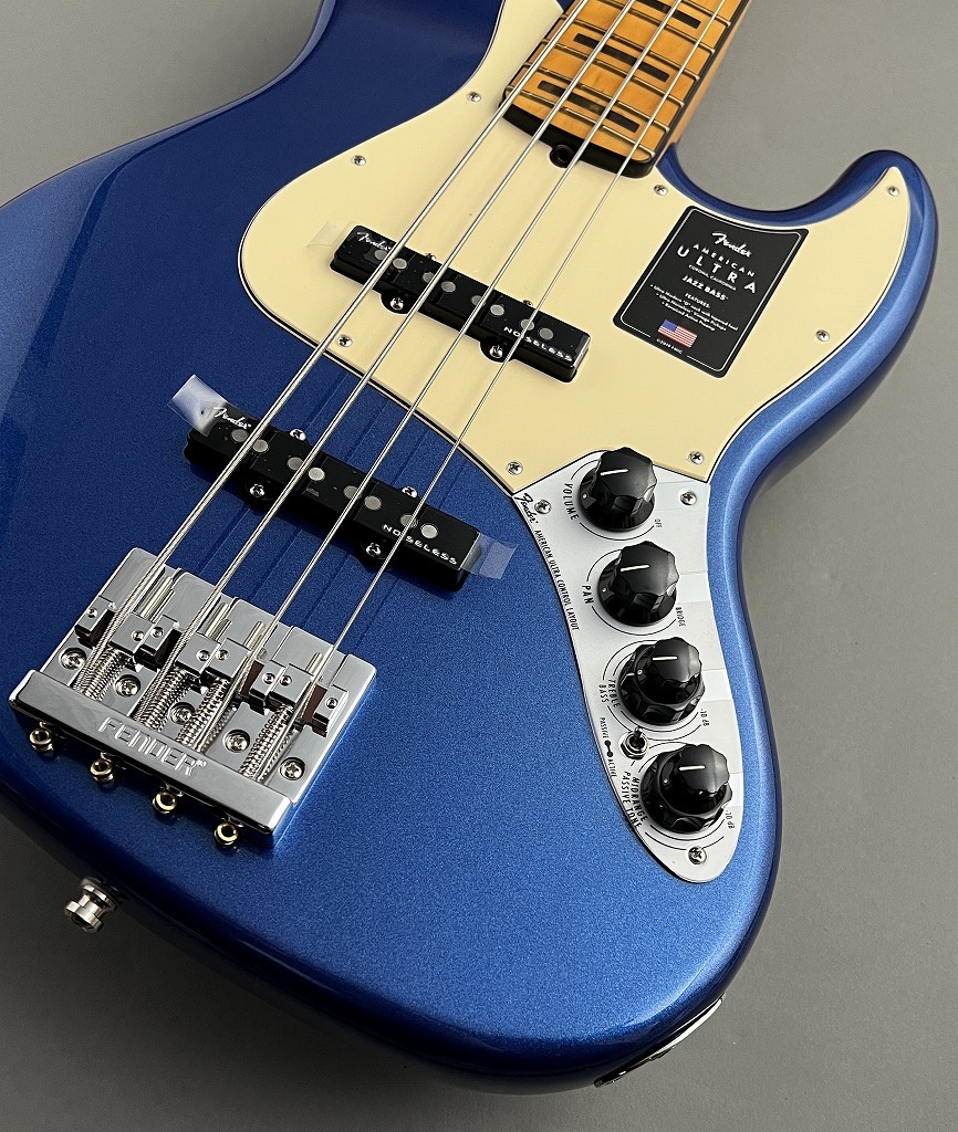 Fender USA American Ultra Jazz Bass -Cobra Blue/Maple-【NEW