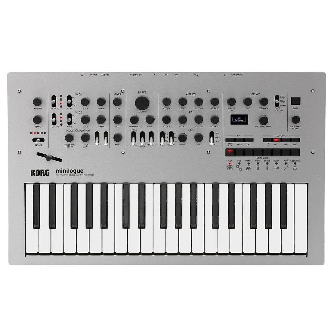 新品未使用　KORG minilogue アナログシンセサイザー KORG minilogue アナログシンセサイザー 送料無料 | サウンドハウス