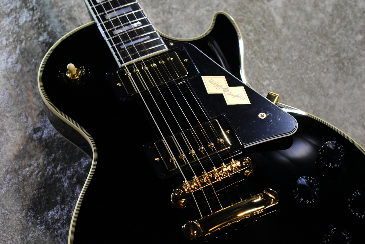 Epiphone IGC Les Paul Custom Ebony #25111525426【軽量4.05kg
