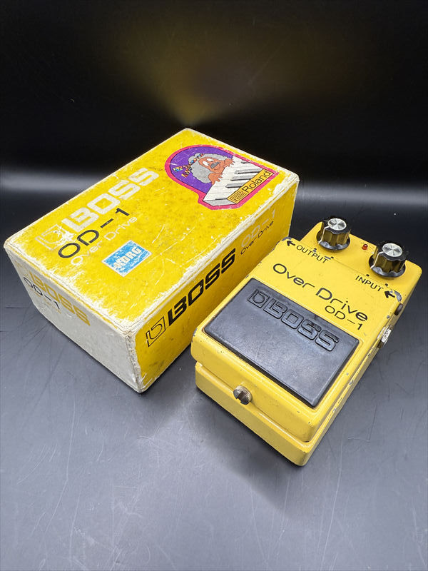 BOSS OD-1 Over Drive '79 NEC μPC4741C（ビンテージ）【楽器