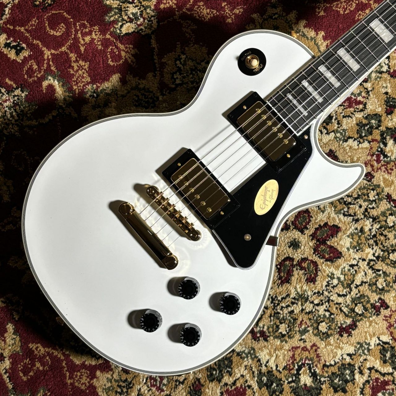 Epiphone Les Paul Custom Alpine White エレキギター レスポール