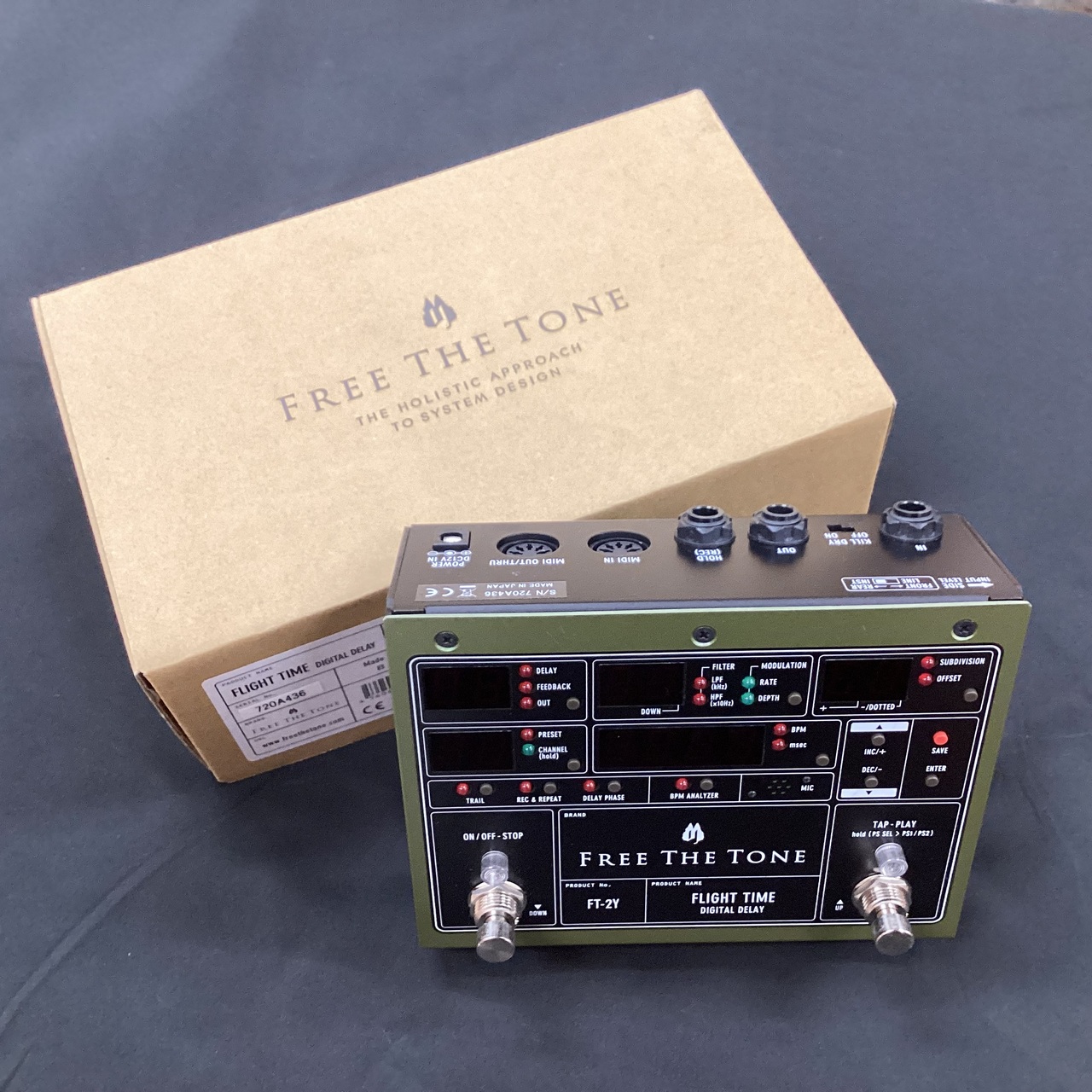 Free The Tone FT-2Y FLIGHT TIME 中古 Free The Tone FLIGHT TIME FT-2Y （中古）【楽器検索デジマート】