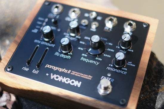 VONGON PARAGRAPHS II resonant low pass filter with stereo