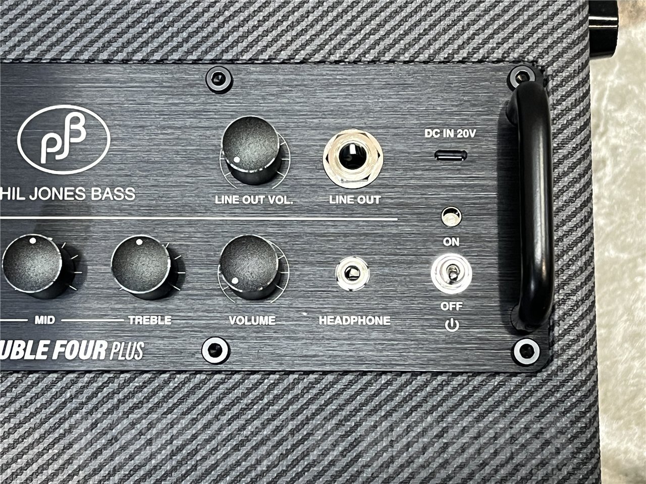 Phil Jones Bass Double Four Plus【Black Tweed】（新品/送料無料