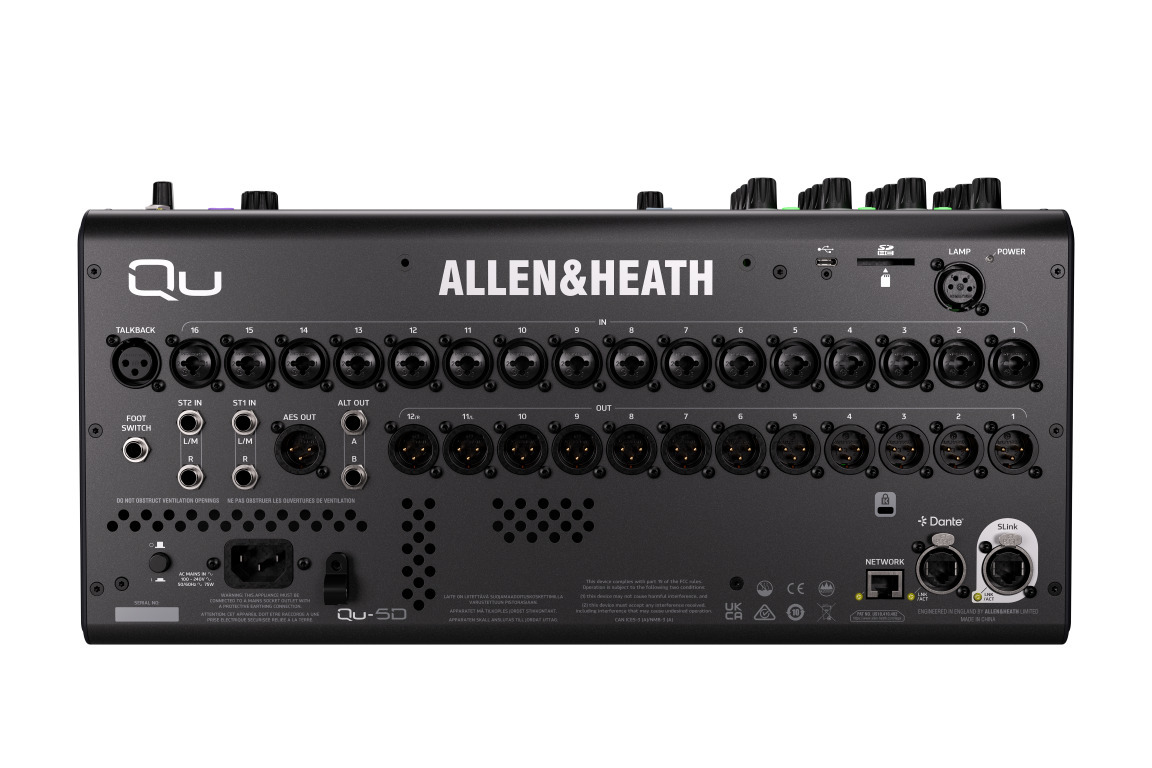 STUDIUM 32S デジタルミキサー Qu-32 - ALLEN & HEATH - ヒビノインターサウンド株式会社