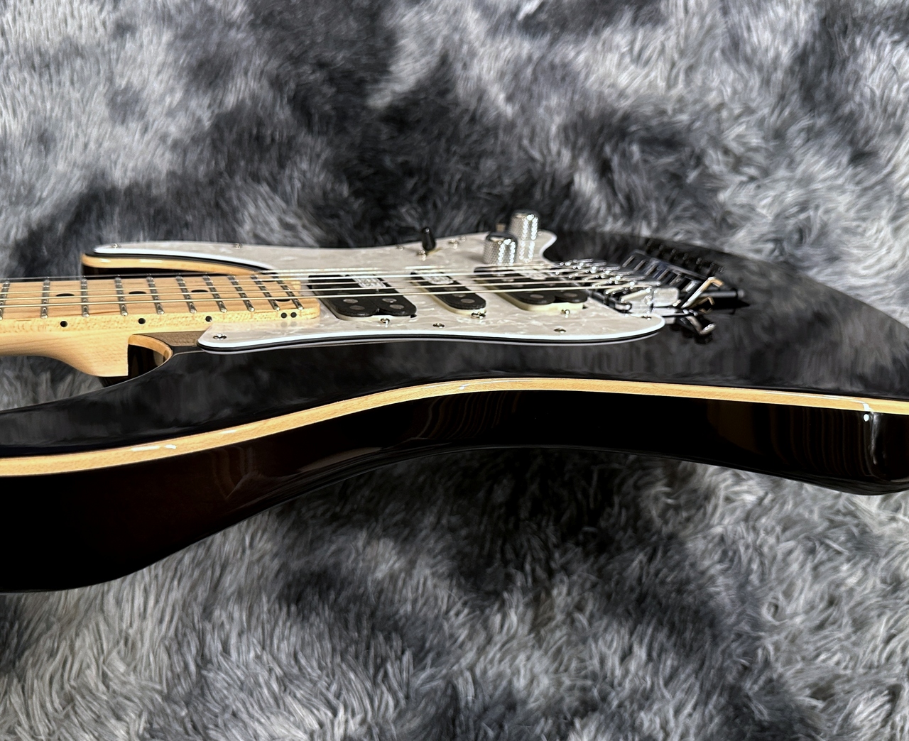 SCHECTER JAPAN SD-2-24-AL STBK (See-thru Black) / Maple 【特価