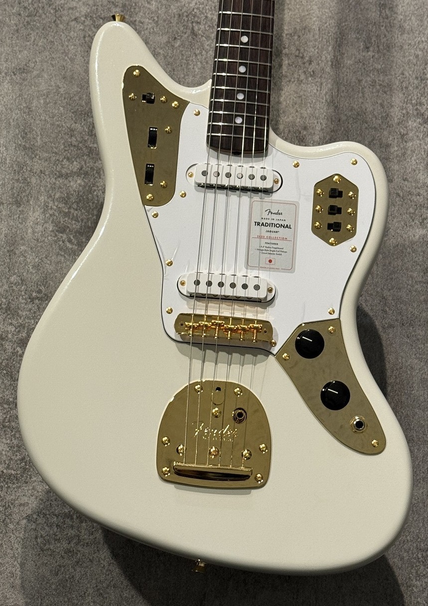 Fender Made in Japan Traditional 2025 Collection 60s Jaguar White