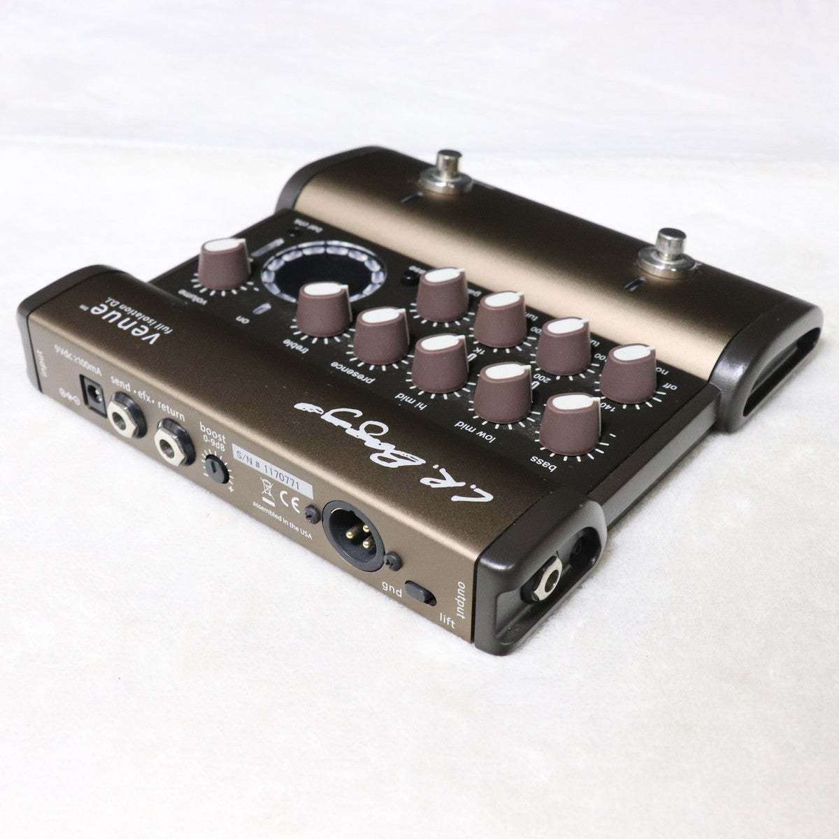 L.R.Baggs Venue D.I. Acoustic Guitar Preamp + DI 【梅田店】（中古