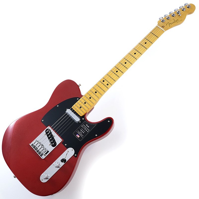 Fender American Ultra II Telecaster (Sinister Red/Maple) 【The